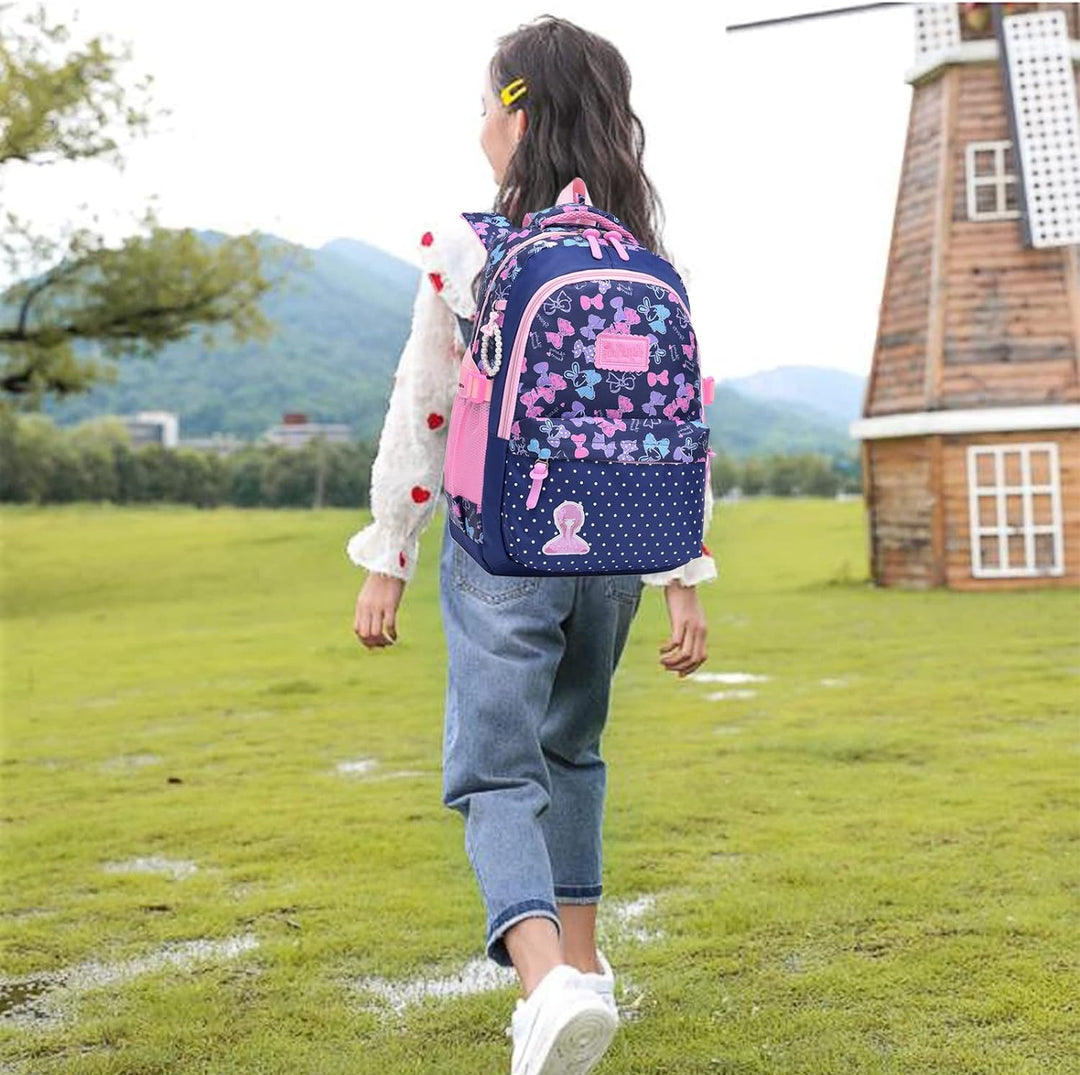 Amythe Schulranzen für Mädchen, Kinderrucksack Schultasche Mädchen 1-5. Klasse Leichte Wasserdichte