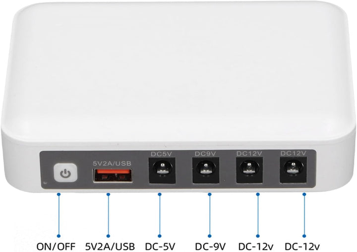 Mini -UPS 6000mAh Grosse Kapazität Stabiler Stromrouter Ununterbrochener Stromversorgung 5V 9 V 12 V
