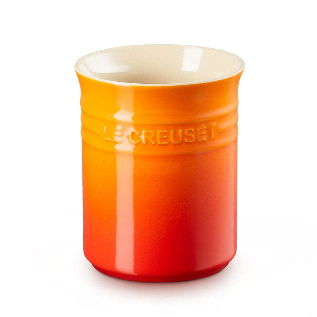 Le Creuset Topf für Kochkellen aus Steinzeug, 1,1 Liter, Ofenrot, 71501110900001, Ofenrot