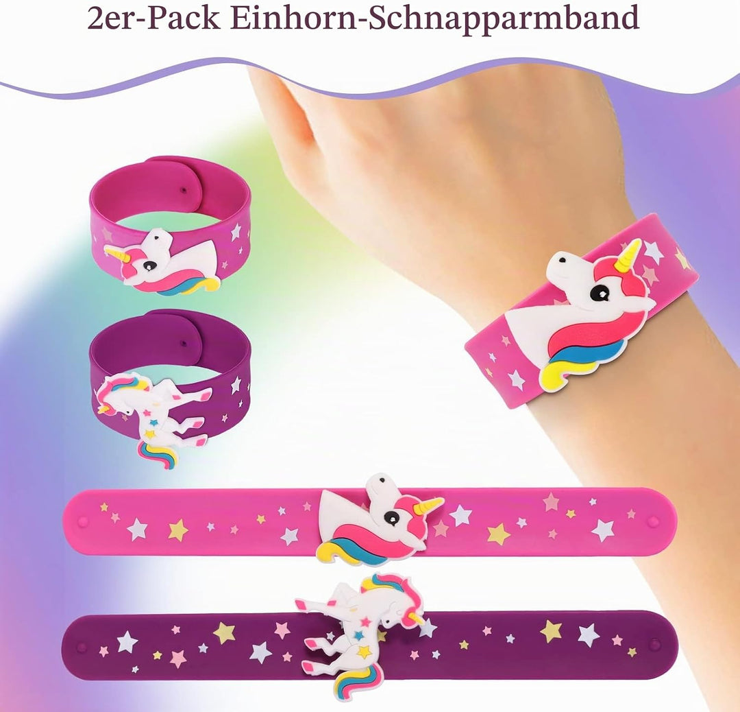 JYPS Bluetooth Kopfhörer Kinder, Einhorn Kopfhörer Kabellos Kinder mit Kabel und Mikrofon, Kids Head