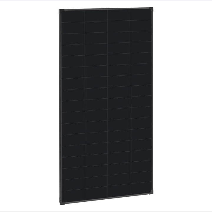 ECTIVE Solarpanel BSP 200 Black - 200W, 11,1A, 68 Zellen, für 12V 24V Batterieladeregler - Monokrist