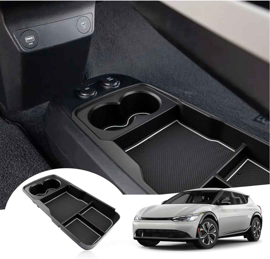 GAFAT Ki-a EV6 2021-2024 2025 Mittelkonsole Aufbewahrungsbox, EV6 2023 Organizer Tray Handschuhfach