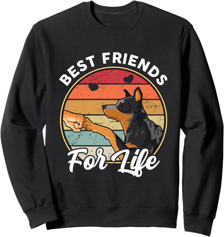 Beste Freunde fürs Leben Australian Cattle Dog Sweatshirt