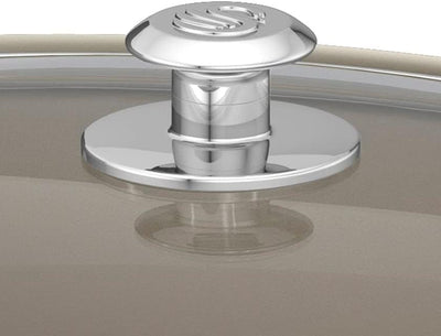 Swan Retro SF17031GRNEU Slow Cooker 6,5L Abnehmbarer Kochbehälter, PFOA- und PTFE-freier Keramischer