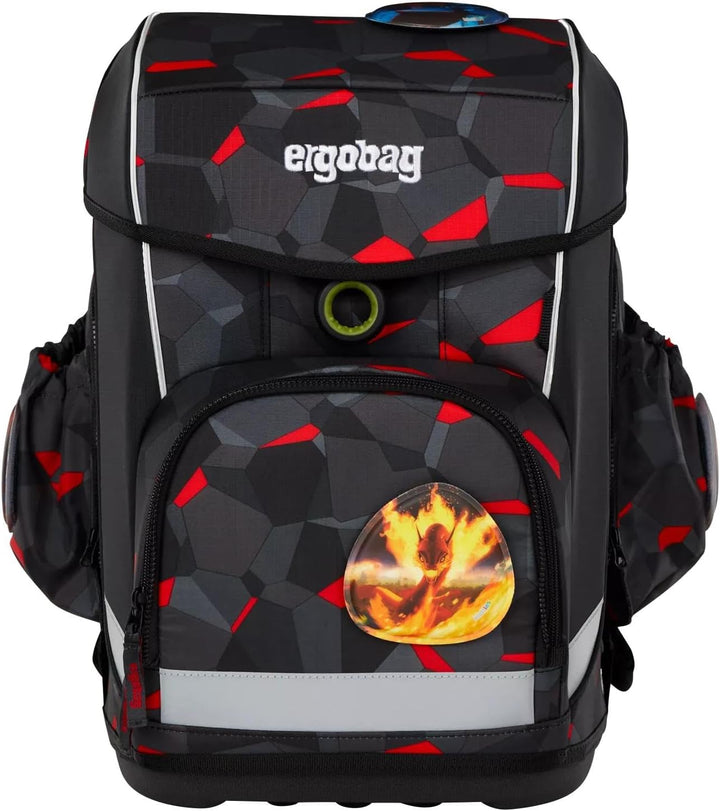 ergobag cubo Light Set ergonomischer Schulanzen, extra leicht, Set 6-teilig, 780 g Einheitsgrösse Ta