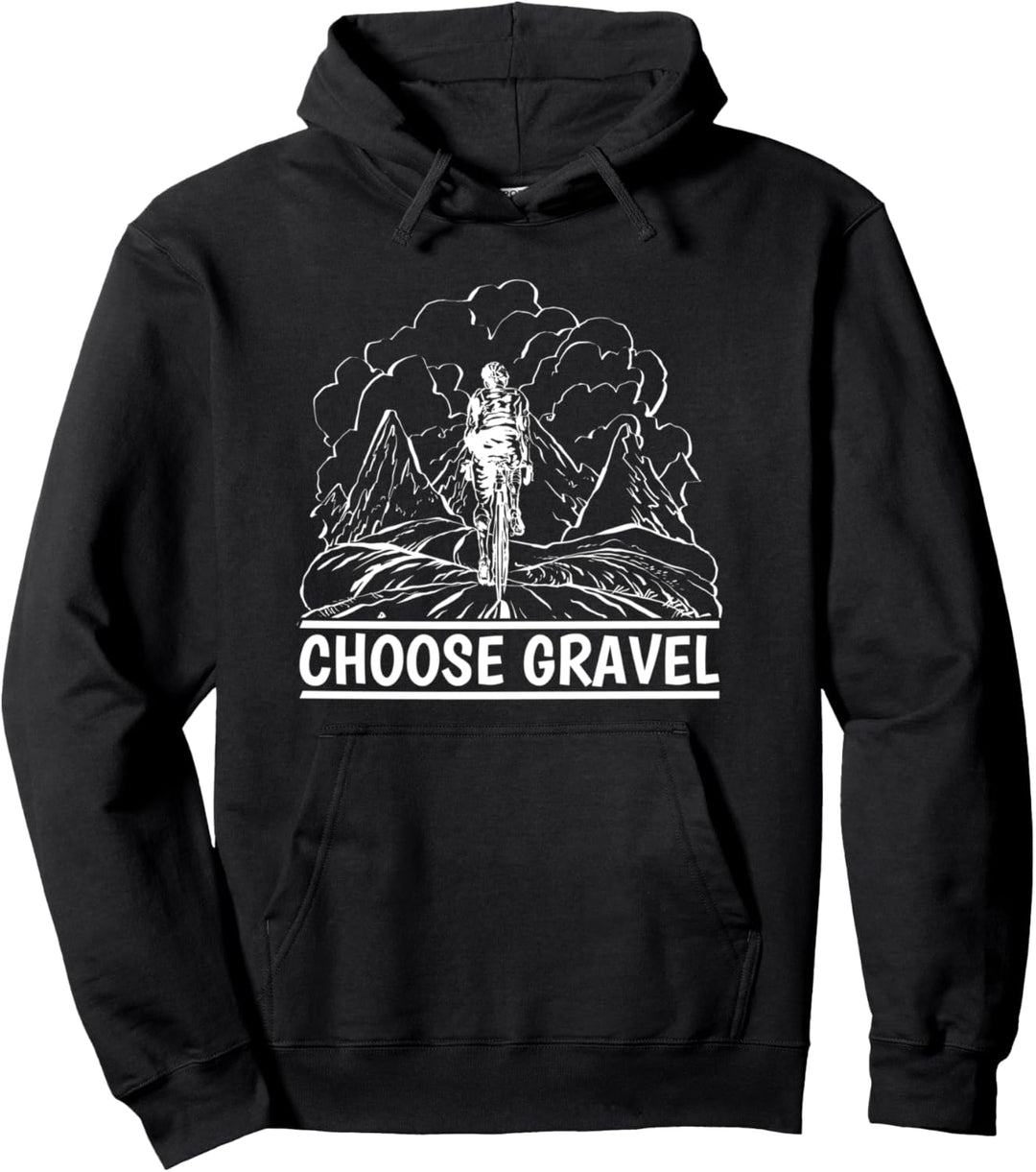 Wählen Sie Gravel Bike Pullover Hoodie