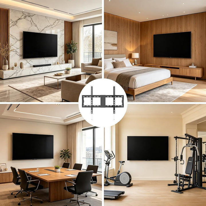 GRIFEMA TV Wandhalterung Fernseher für 37-82 Zoll Neigbar Fernseher Halterung, bis zu 60kg, Max. VES