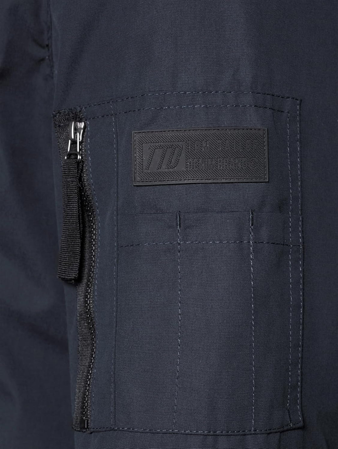 TOM TAILOR Denim Herren Wasserabweisender Parka, gefüttert S 10668 - Sky Captain Blue, S 10668 - Sky