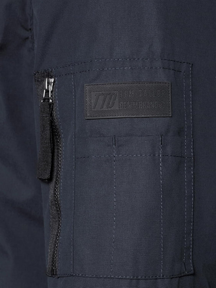 TOM TAILOR Denim Herren Wasserabweisender Parka, gefüttert S 10668 - Sky Captain Blue, S 10668 - Sky