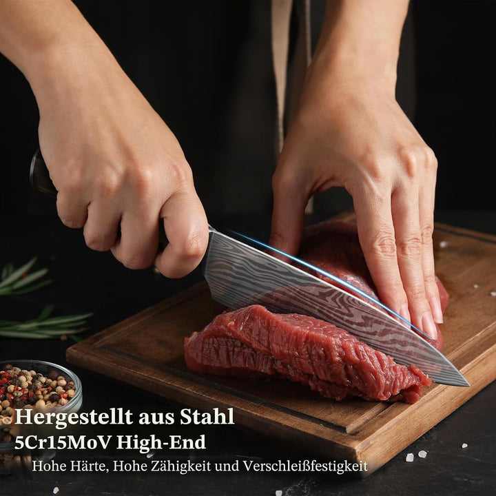 Vatertag Küchenmesser, Geschenke für Männer, Geburtstagsgeschenk für Papa, Chefmesser Fleischmesser