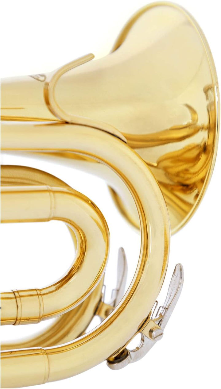 Classic Cantabile Brass TT-500 Bb-Taschentrompete Messing - Trompete im Taschenformat - Messing lack