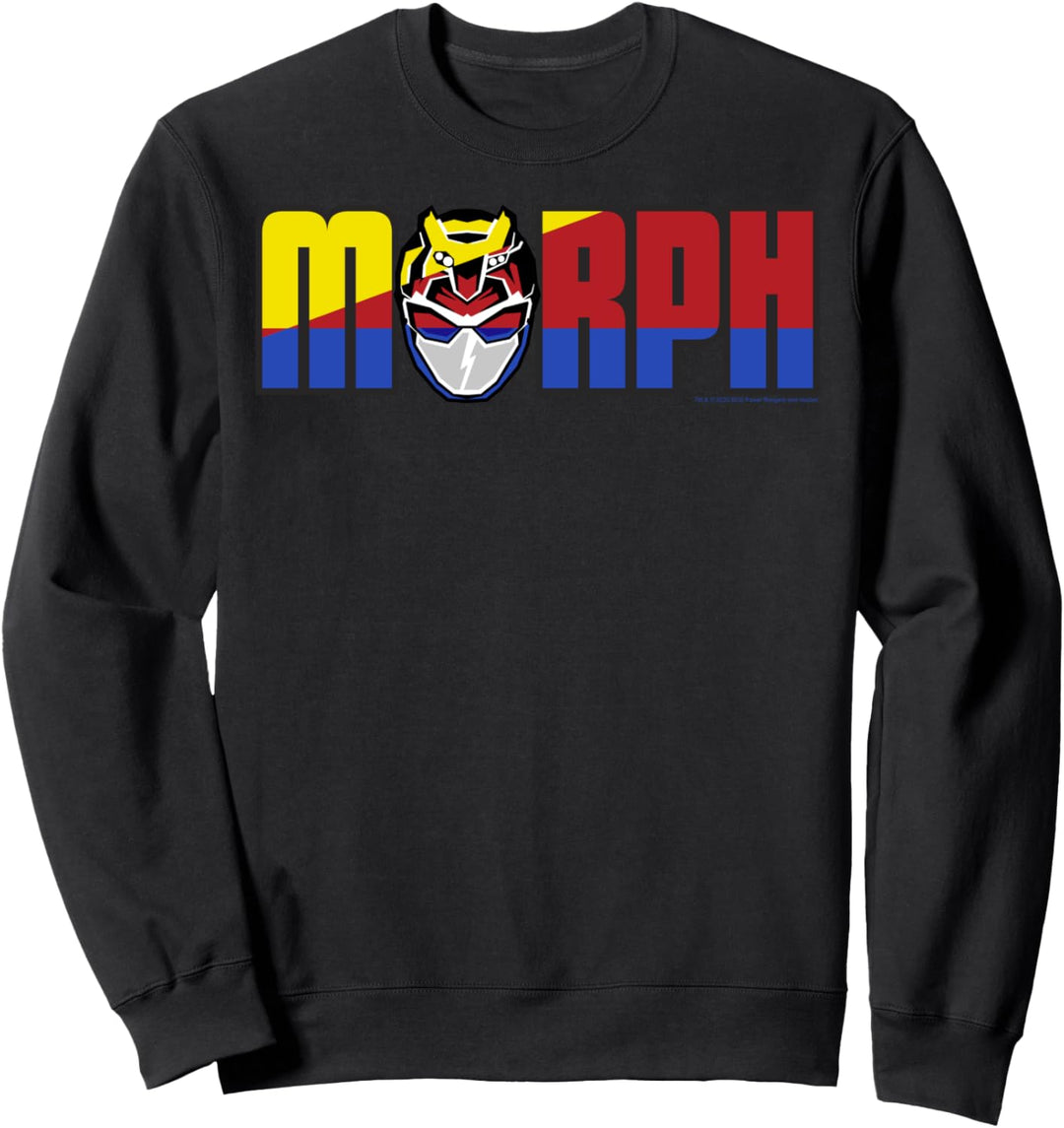 Power Rangers Beast Morphers Retro Tech Logo Sweatshirt