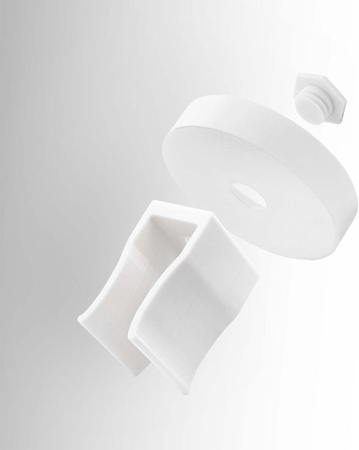 Babyphone Halterung Halter Bett passend für Philips Avent Connect SCD923/26 Innenbereich Weiss