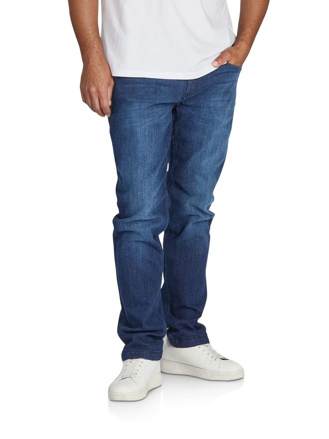 riverso Herren Jeans Hose RIVChris Straight Fit Jeanshose Baumwolle Denim Stretch Schwarz Blau Grau