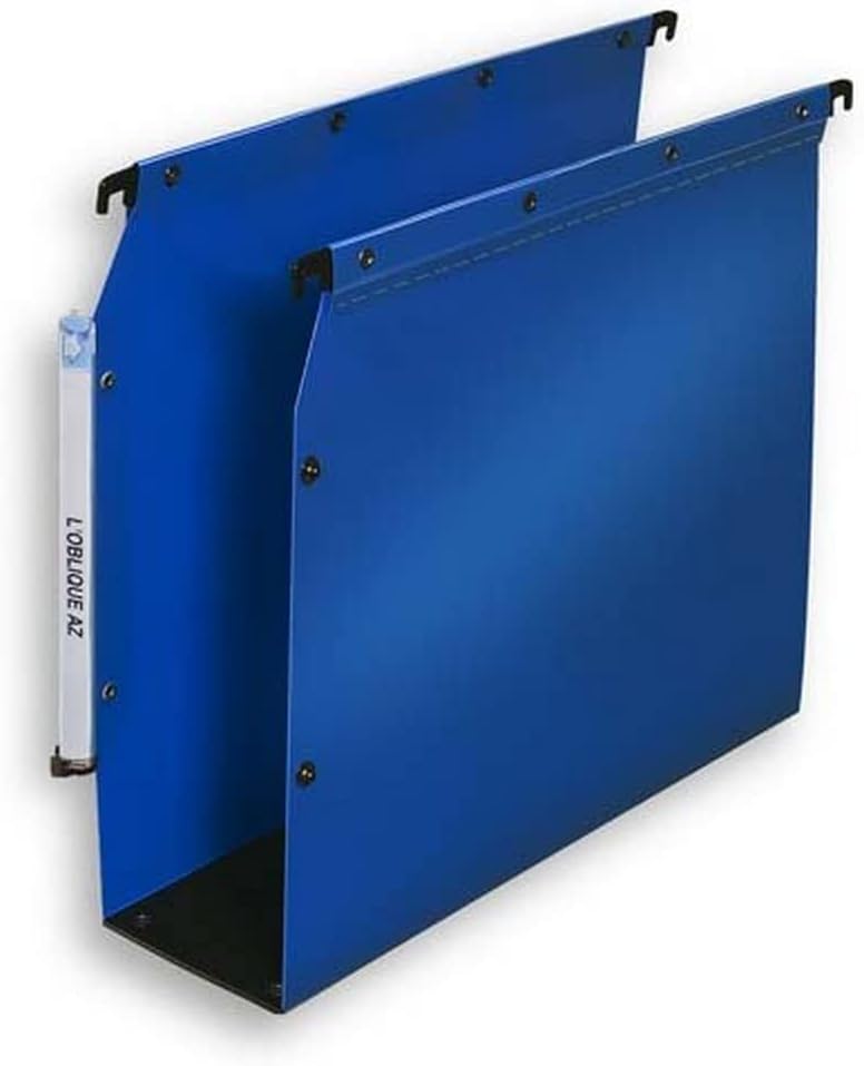 ELBA Polypro Ultimate kunststoff Hängemappe Schrank A4 80mm boden kunststof Blau 10er Karton A4 Bode