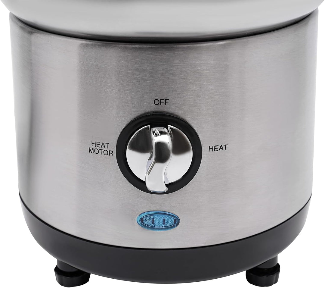 Schokoladenbrunnen 4 Etagen Schmelzen Schokofondue 1.2L kapazität 38-45℃ Elektrische Schokobrunnen B