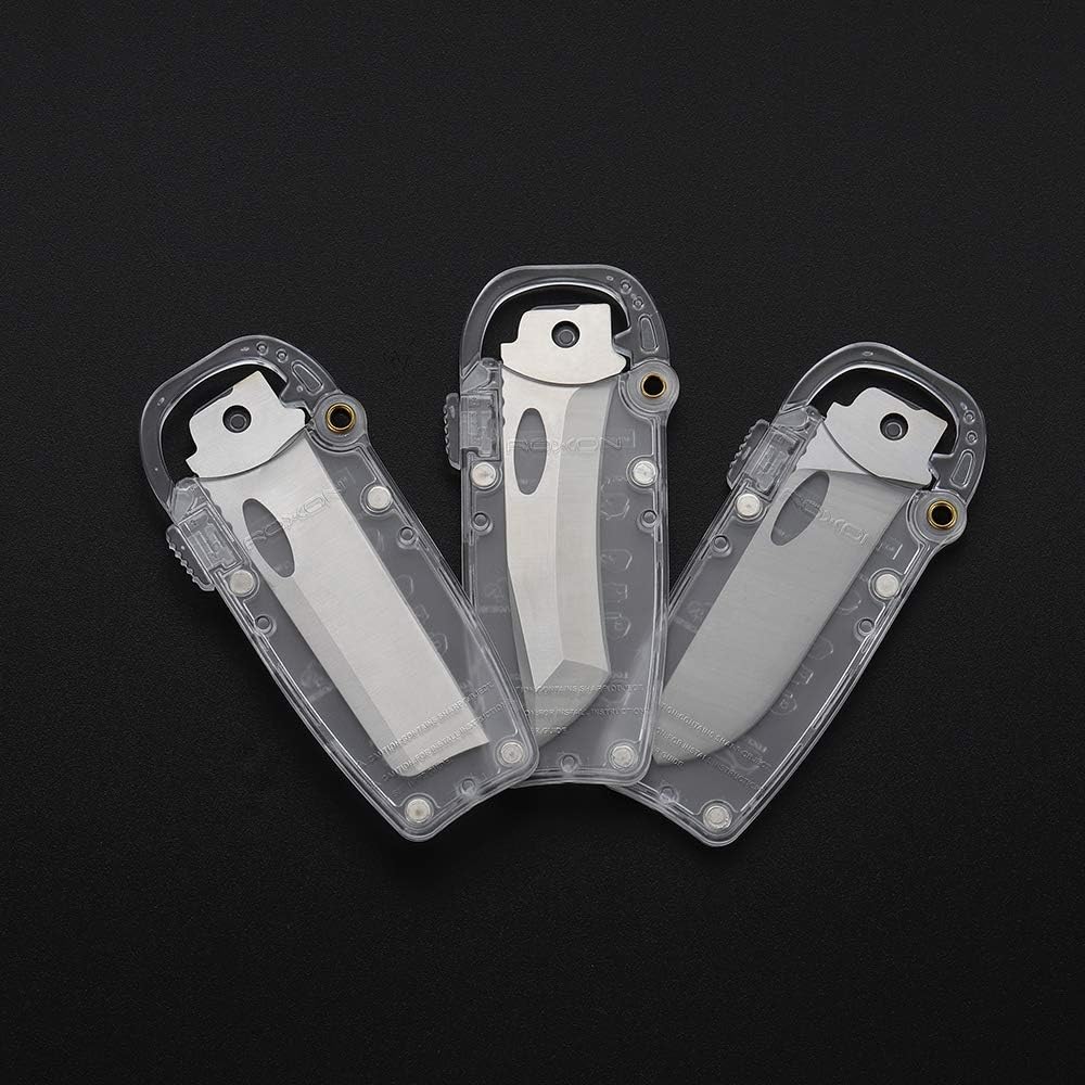 ROXON bare Messerklingen für S802 Phantom, S501U, S502 und S502U Phantasy (BA04straight + BA10spey P