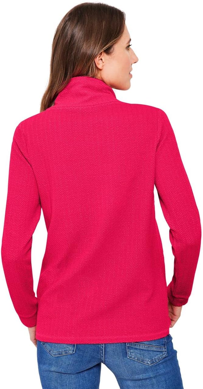 Cecil Damen Langarmshirt XL Fresh Pink, XL Fresh Pink