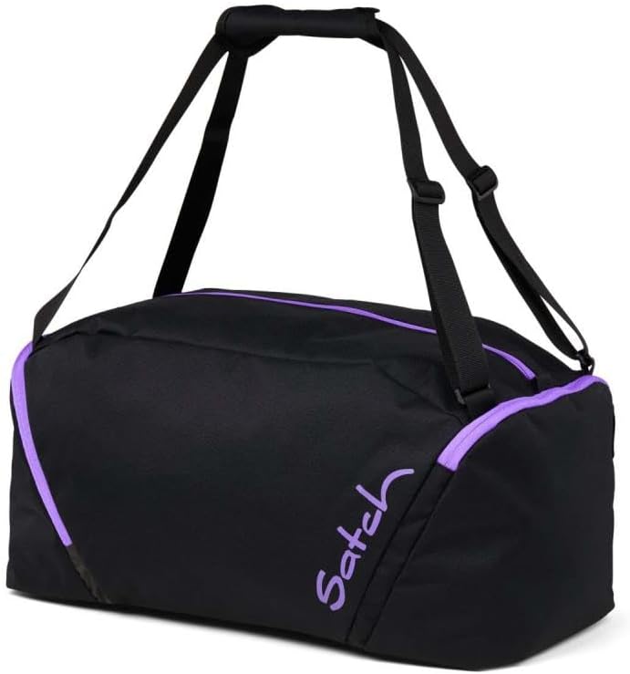 Satch Pack Schulrucksack Set 3tlg. inkl. Schlamperbox und Sporttasche (Purple Phantom), Purple Phant