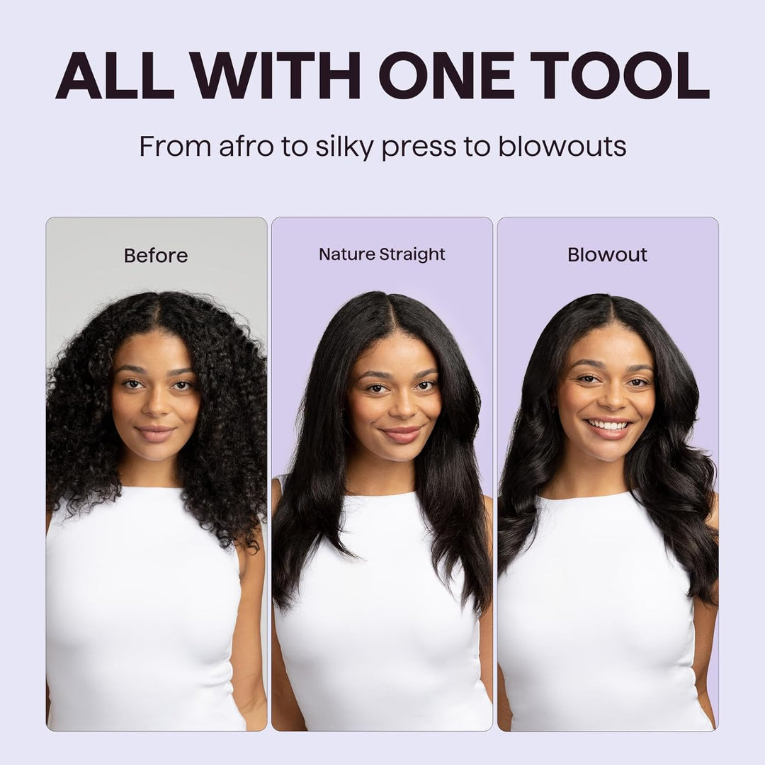 Wavytalk Thermobürste, Thermal Brush Blowout Boost Ionische Lockenbürste, Macht Haar Glatt und Glänz