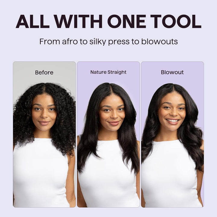 Wavytalk Thermobürste, Thermal Brush Blowout Boost Ionische Lockenbürste, Macht Haar Glatt und Glänz
