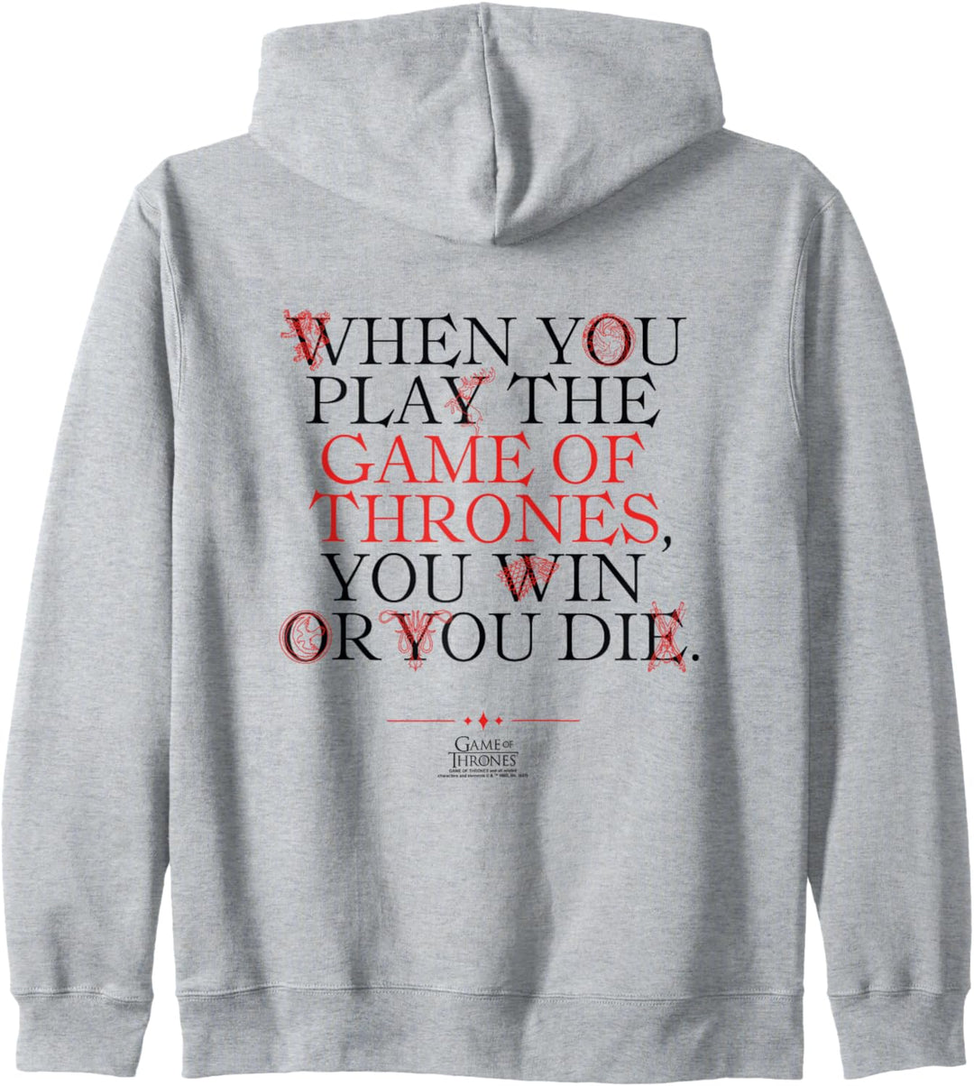 Game of Thrones When You Play Kapuzenjacke