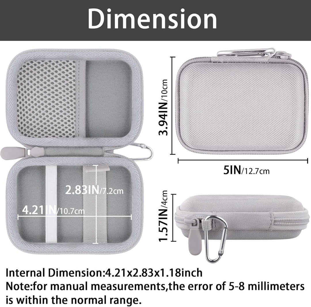 Khanka Etui für Anker Nano/MagGo PowerBank, Ultra-schlankes 5.000mAh/10.000mAh Magnetisches Akkupack