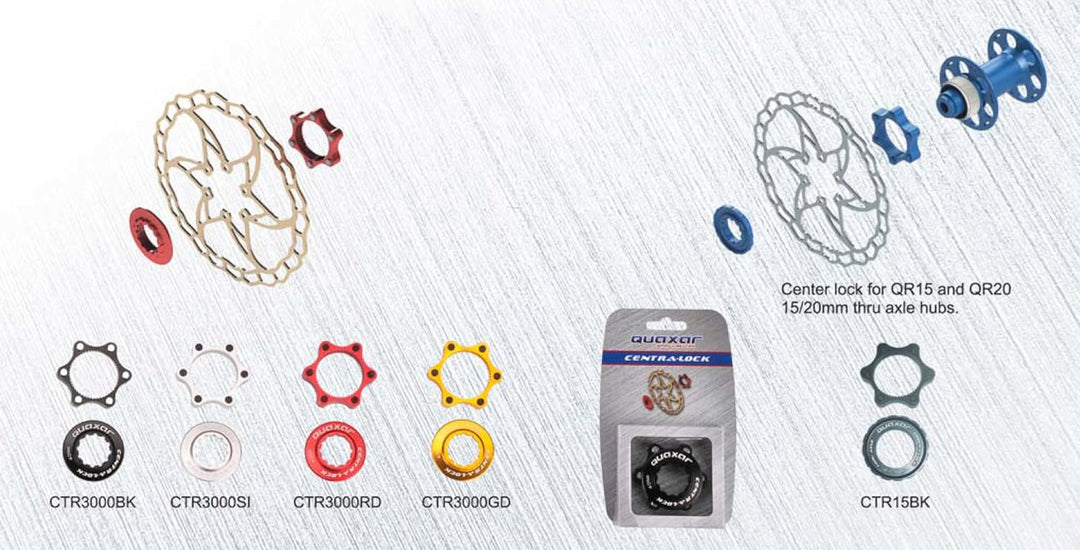 Cicli Bonin Quaxar Centerlock Discs Adapter Einheitsgrösse Shwarz, Einheitsgrösse Shwarz