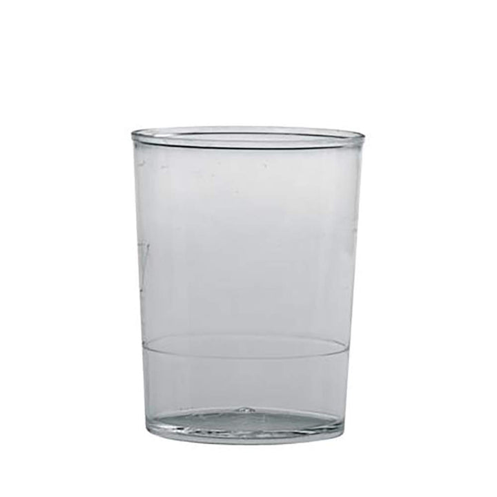 Martellato rund klein Glas, 100 Stück, Plastik, durchsichtig, 100 ml