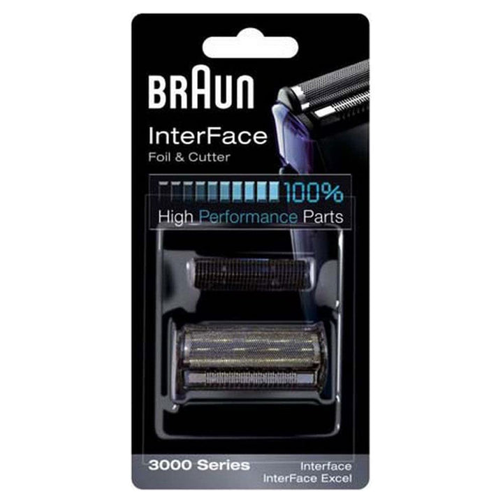 Braun Kombipack 3000 schwarz/schwarz