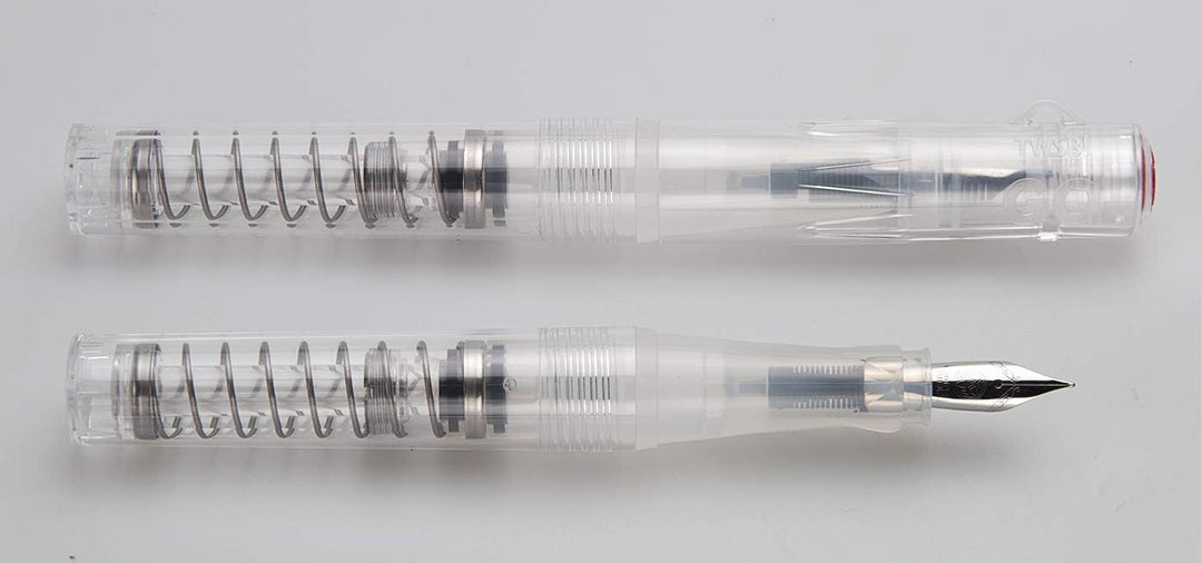 TWSBI GO Kolbenfüllhalter Transparent