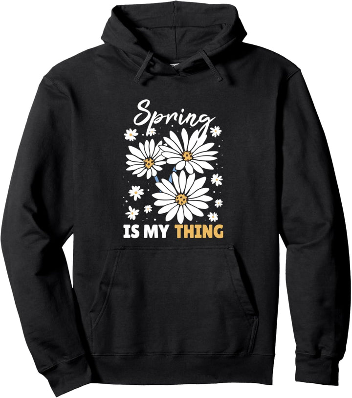 Frühling Ist Mein Ding Gänseblümchen Pullover Hoodie