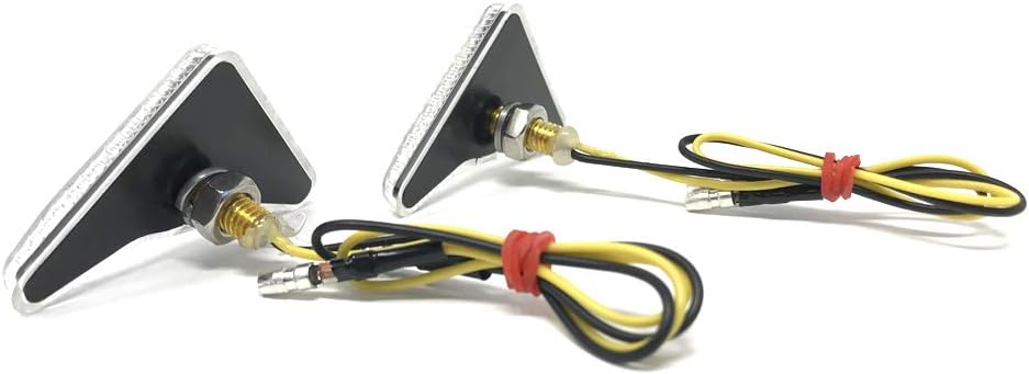 Flush Motorrad LED Blinker homologiert E-Prüfzeichen vorne oder hinten für Motorräder