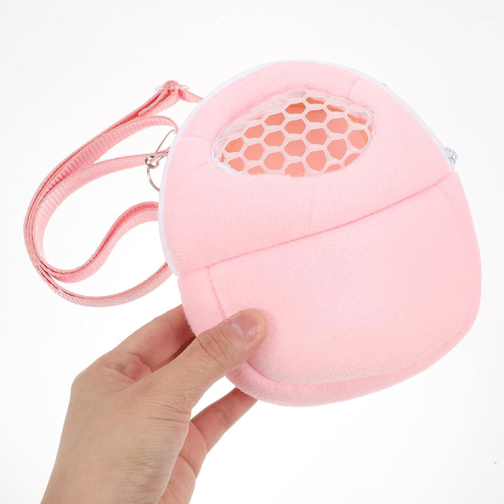 DOITOOL Hamster-Reisetasche Mit Atmungsaktivem Netzgewebe Verstellbarem Gurt Und Weichem Futter Für