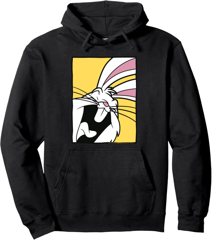 Looney Tunes Bugs Bunny Laughing Pullover Hoodie