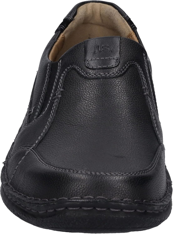 Josef Seibel Herren Slipper Anvers 63,Weite K (Extra weit),Wechselfussbett 40 EU X-Weit Schwarz 238