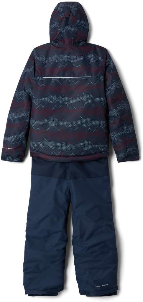 Columbia Buga Set für Kleinkinder, XXS Coll Navy Dotscape Print/Coll Navy, XXS Coll Navy Dotscape Pr