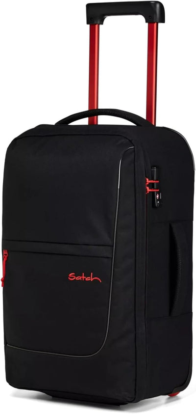 satch flow S Trolley Koffer Handgepäck 35 l 54x32x23 cm oder Koffer gross 55 l 65x37x29 cm, inkl. Wä