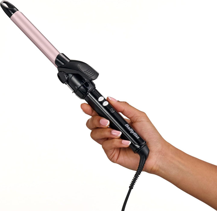 BaByliss C319E Lockenstab pro180, 19mm Farbe Schwarz und Rosa 19mm Druchmesser, 19mm Druchmesser