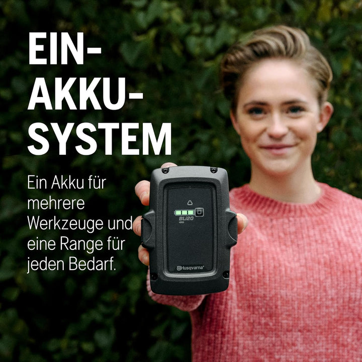 Husqvarna Laubsauger & -Bläser 120iBV (inkl. Akku BLi20 & Ladegerät 40-C80)
