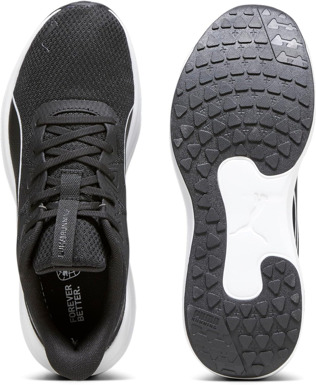 PUMA Unisex Reflect Lite TrailRoad Running Shoe 38 EU Puma Black Puma Black Puma White, 38 EU Puma B