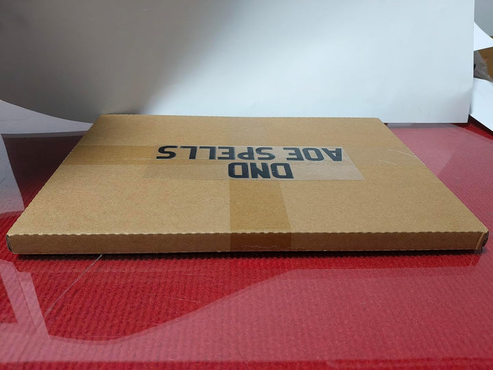 AOE Spell Effects Vorlagen für D&D 5E – Set mit 30 PVC-Wirkungsbereichen, Schadensmarkern für Tablet