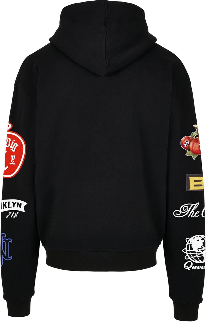 Mister Tee Herren NY Homage Oversize Hoody, XS Grosse Grössen