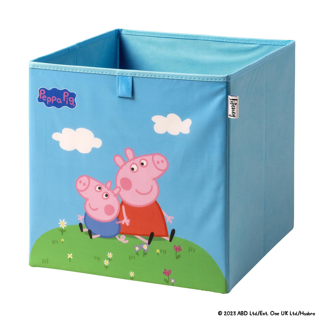 meets Peppa Wutz Aufbewahrungsbox für Kinder – Box mit Peppa Pig Motiv zur Aufbewahrung von Spielzeu