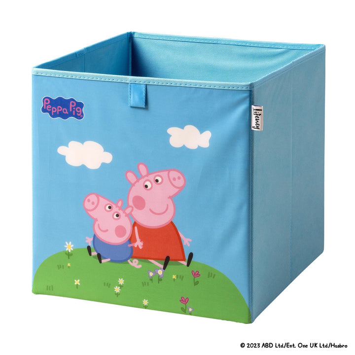 meets Peppa Wutz Aufbewahrungsbox für Kinder – Box mit Peppa Pig Motiv zur Aufbewahrung von Spielzeu