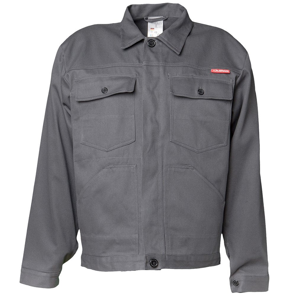 Grösse 90 Herren Planam BW 290 Bundjacke grau Modell 0191 Grau 90, Grau 90