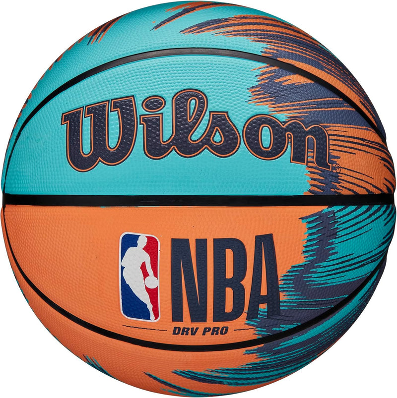 Wilson Unisex-Youth NBA Drv Pro Streak 7 Blau / Orange, 7 Blau / Orange