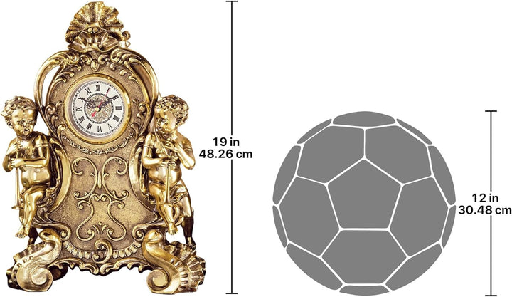 Design Toscano Saint Remy, Cherub-Standuhr