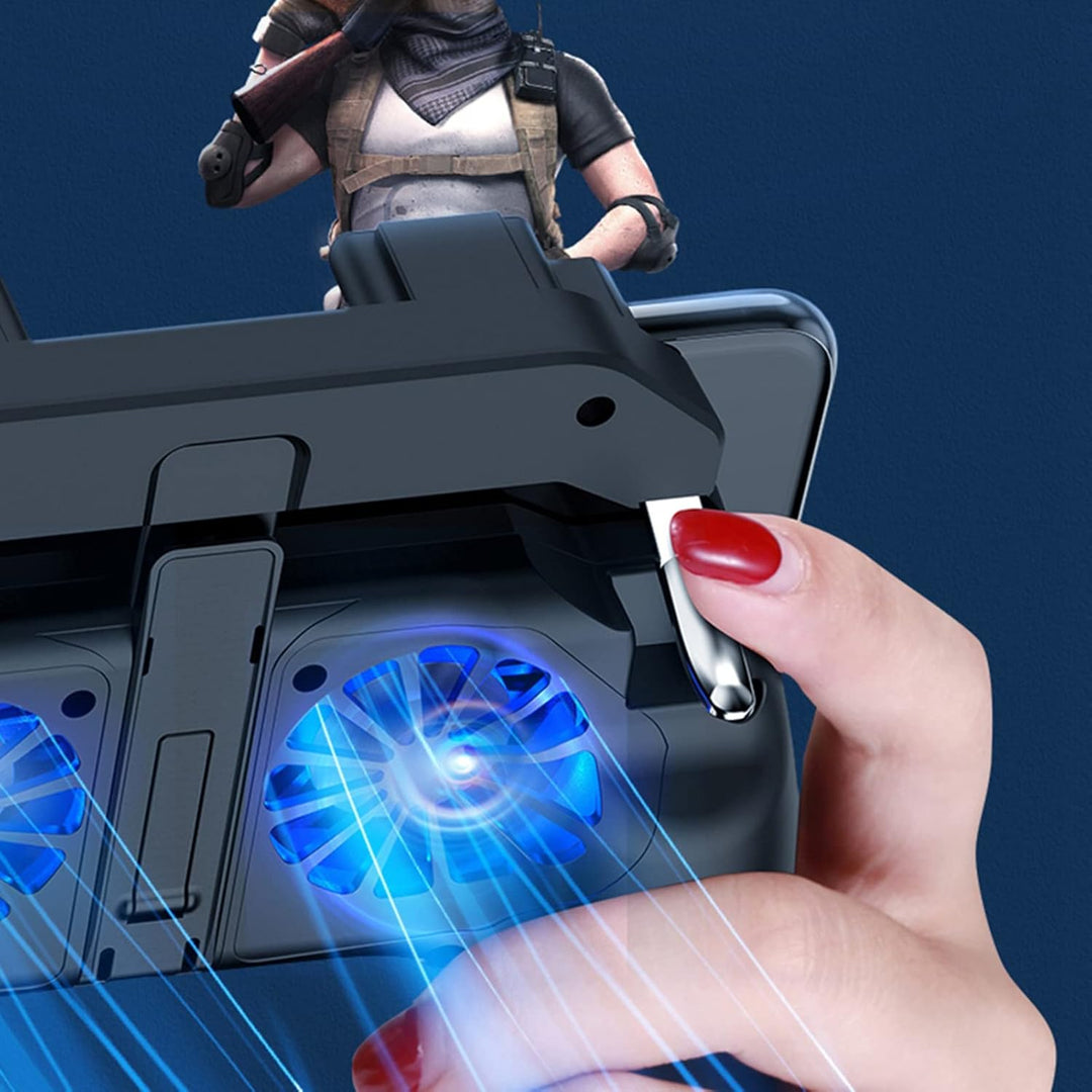 Culnflun Dual Cooling -Fans Mobiltelefon Game Controller Gamepad mit 2500 mAh oder 5000mAh Large Bat