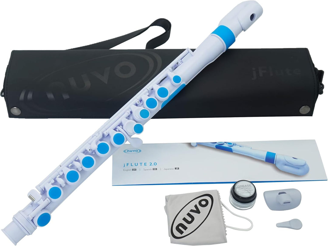 NUVO jFlute 2.0, weiss-blau